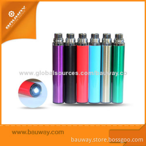 E Cigarette eGo T101 Skin Touch No Button Newest Technology Battery on Top Sell with 3.7V Voltage